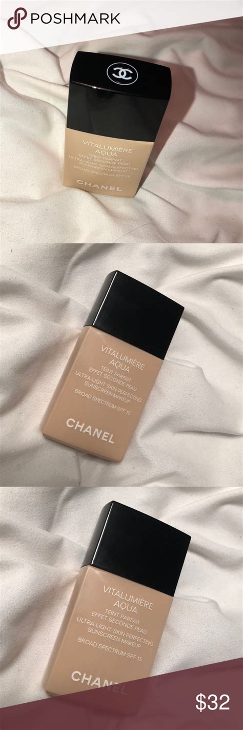 chanel vita aqua lumiere|Chanel vitalumiere aqua 10 beige.